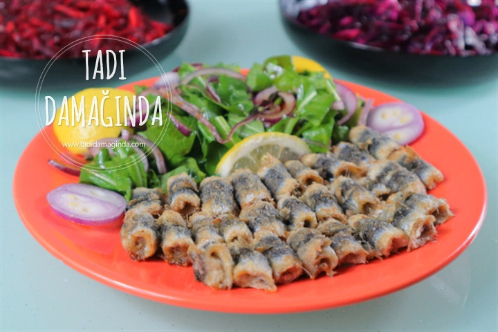 Fırında Rulo Hamsi (Mısır Unsuz)