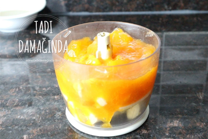 Pişmeyen Muzlu Tahinli Cennet Hurması Tatlısı