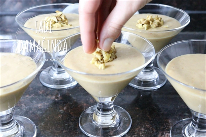 Pişmeyen Muzlu Tahinli Cennet Hurması Tatlısı