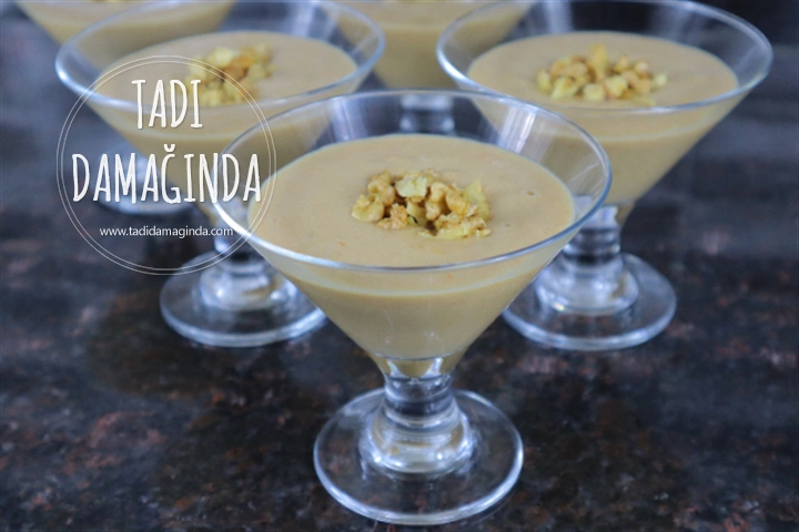 Pişmeyen Muzlu Tahinli Cennet Hurması Tatlısı