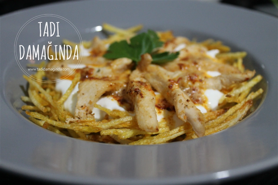 Tavuklu Çökertme Kebabı