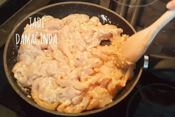 Tavuklu Çökertme Kebabı