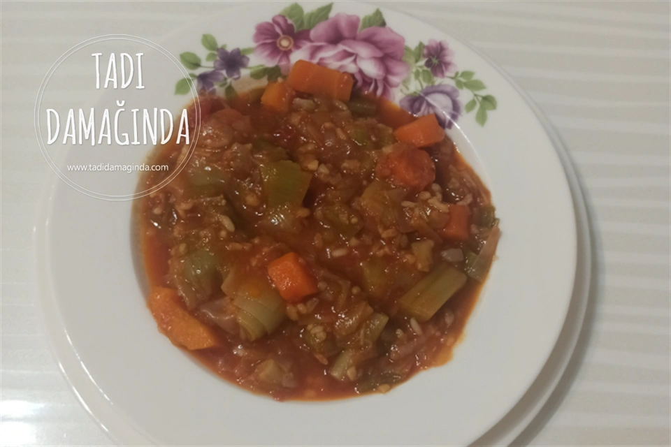 Düdüklüde Pırasa Yemeği