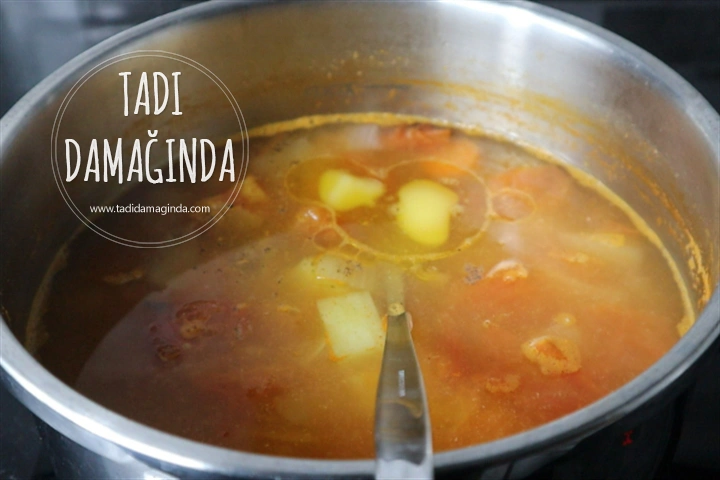 Sebzeli Tavuk Çorbası