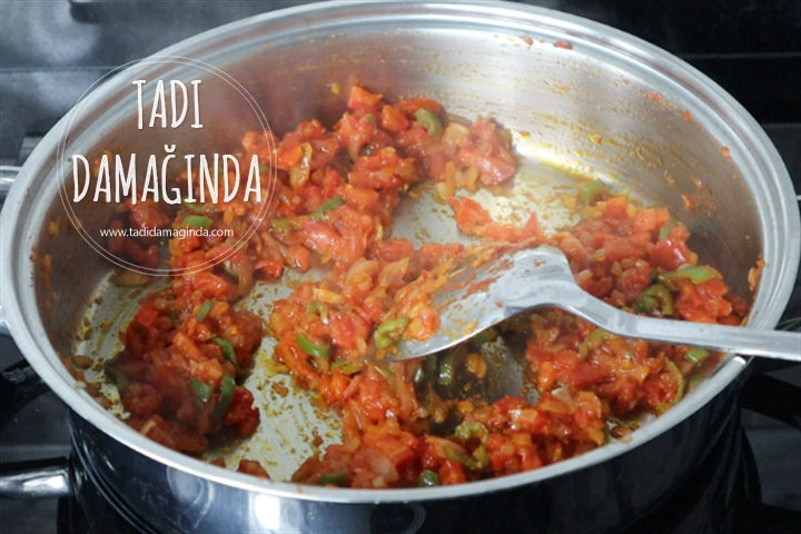 Sebzeli Çerkez Pilavı