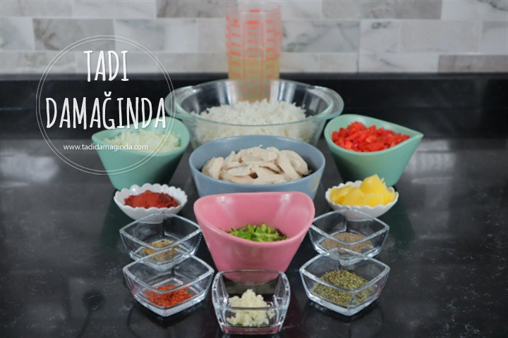 Sebzeli Çerkez Pilavı