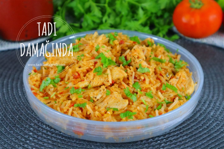 Sebzeli Çerkez Pilavı