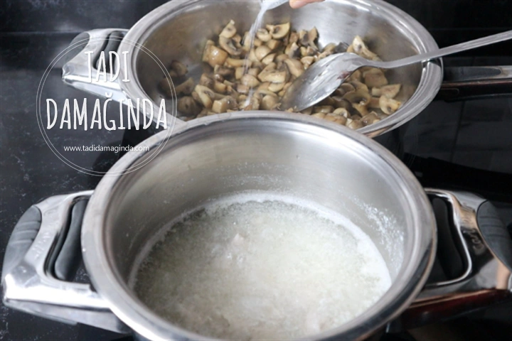 Avokadolu Mantarlı Tavuk Salatası