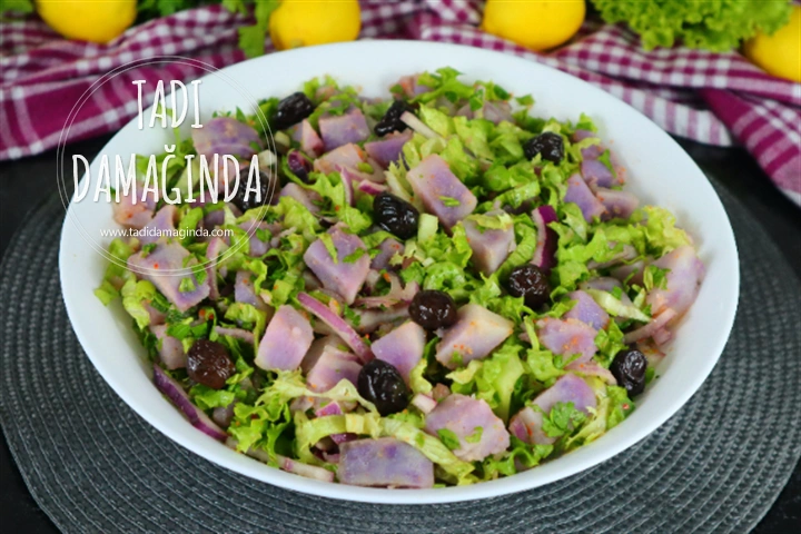 Mor Patates Salatası