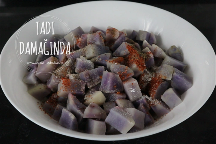 Mor Patates Salatası