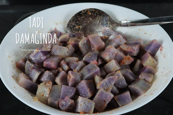 Mor Patates Salatası