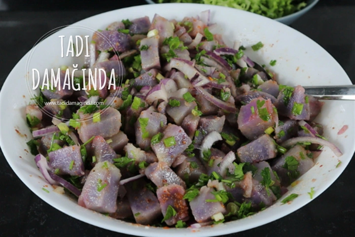 Mor Patates Salatası