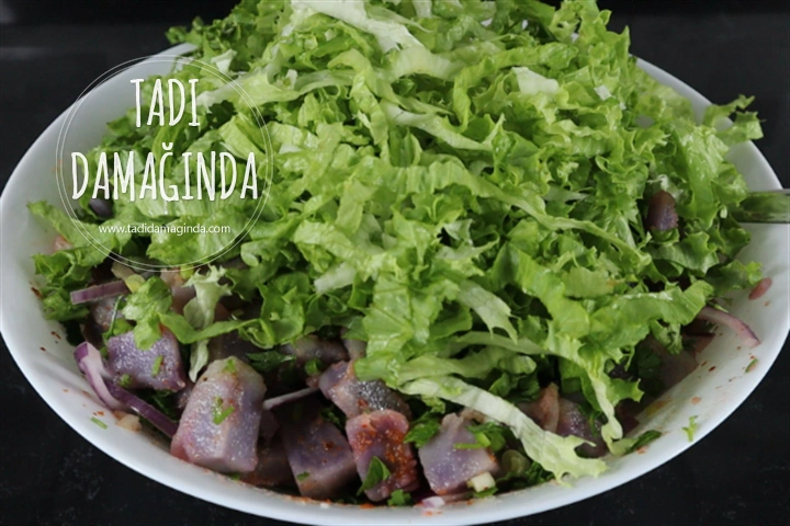 Mor Patates Salatası