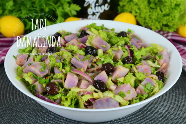 Mor Patates Salatası