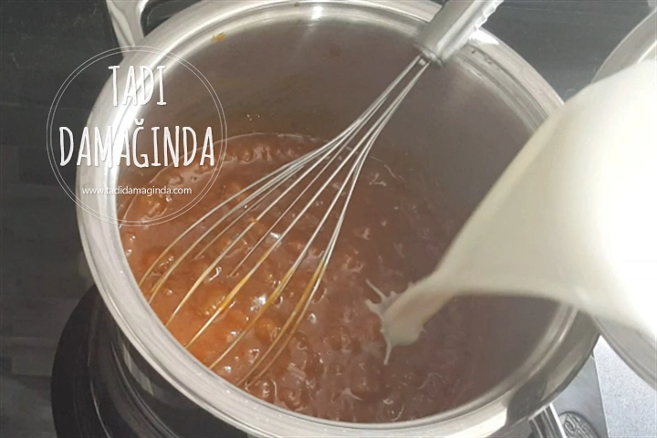 Karamelli Çikolatalı Puding (Glütensiz)