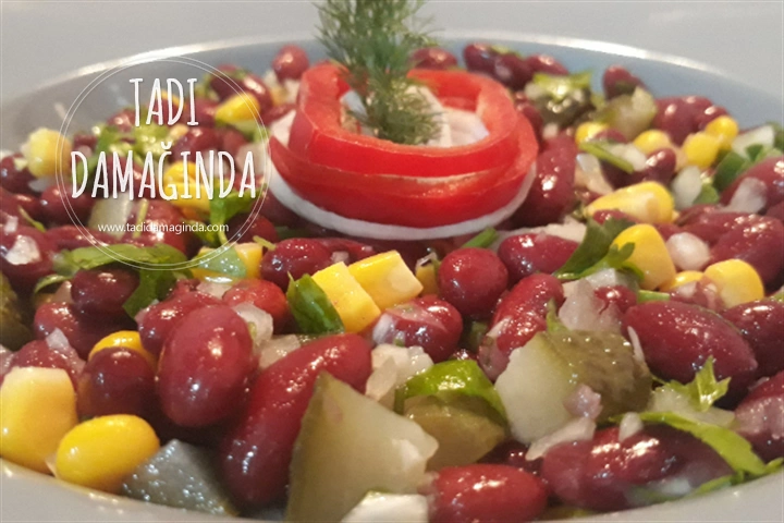 Meksika Fasulyesi Salatası