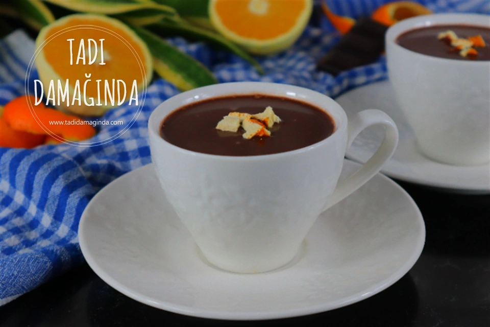Portakallı Sıcak Çikolata