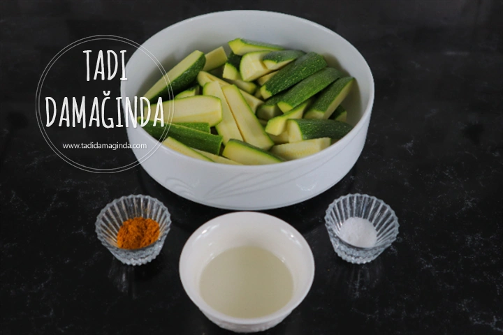 Fırında Körili Kabak