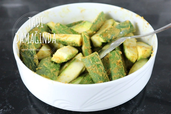 Fırında Körili Kabak