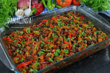 Fırında Siyah Nohut Yemeği (Nohut Tava)