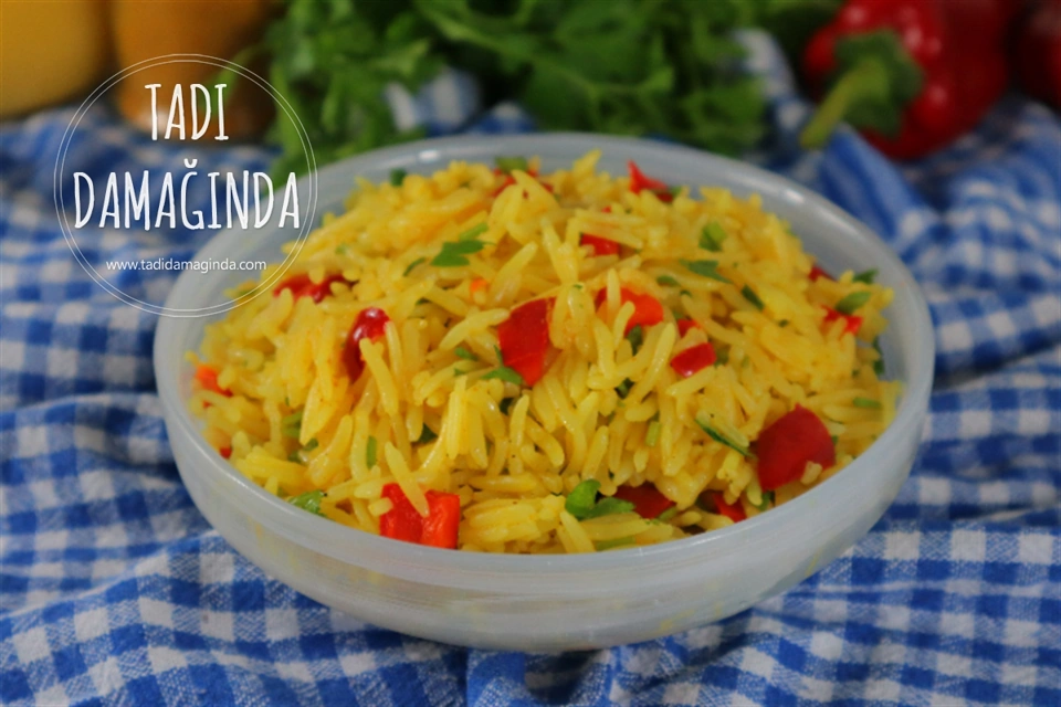 Körili Kapya Biberli Pilav