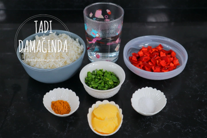 Körili Kapya Biberli Pilav