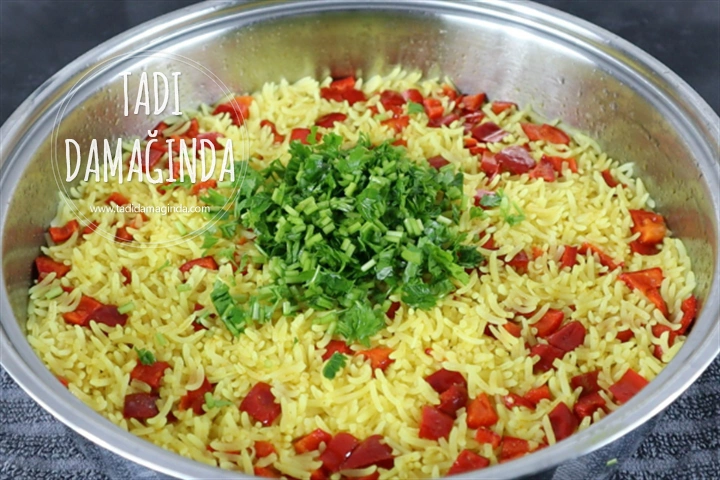 Körili Kapya Biberli Pilav