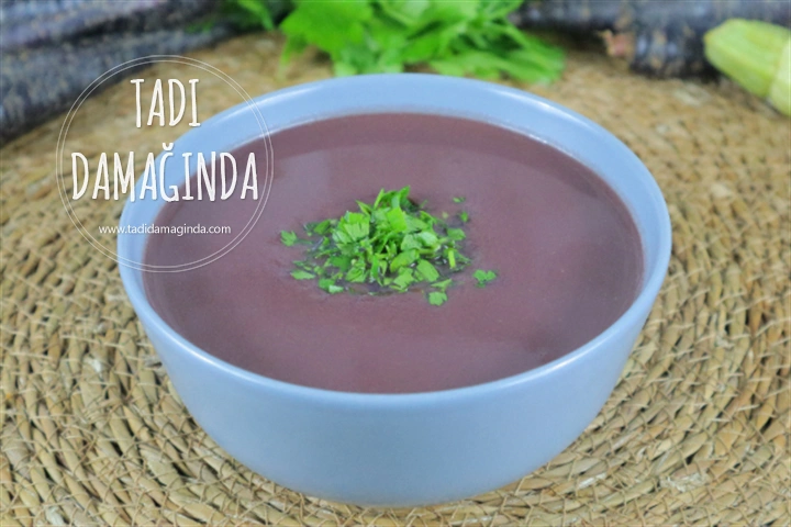 Karışık Mor Sebze Çorbası (Glütensiz Laktozsuz Kazeinsiz)