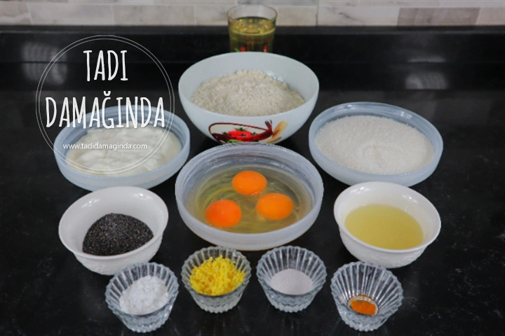 Haşhaşlı Limonlu Kek