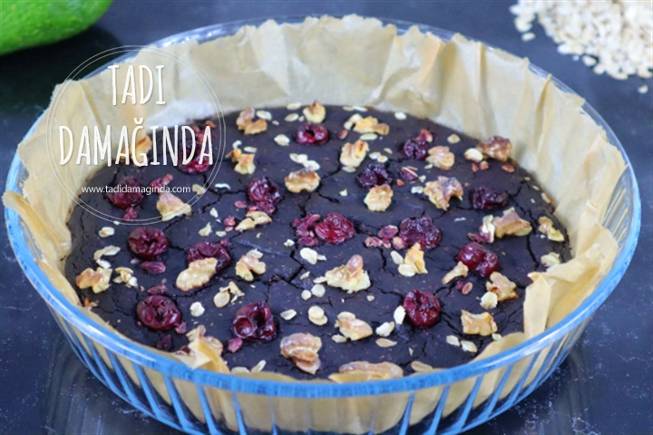 Avokadolu Glütensiz Vegan Brownie