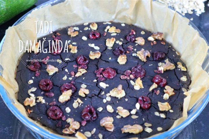 Avokadolu Glütensiz Vegan Brownie