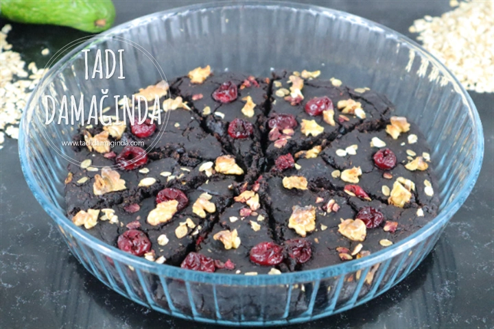 Avokadolu Glütensiz Vegan Brownie