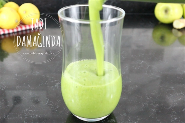 Zencefilli Yeşil Smoothie