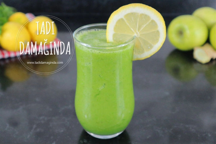 Zencefilli Yeşil Smoothie