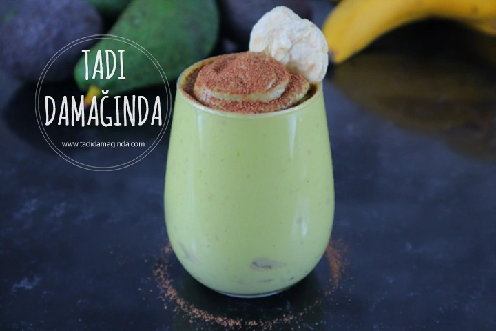 Pişmeyen Fıstık Ezmeli Avokado Puding (Glütensiz Şekersiz Vegan)