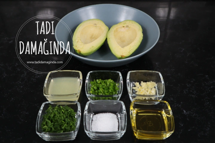 Soğanlı Dereotlu Avokado