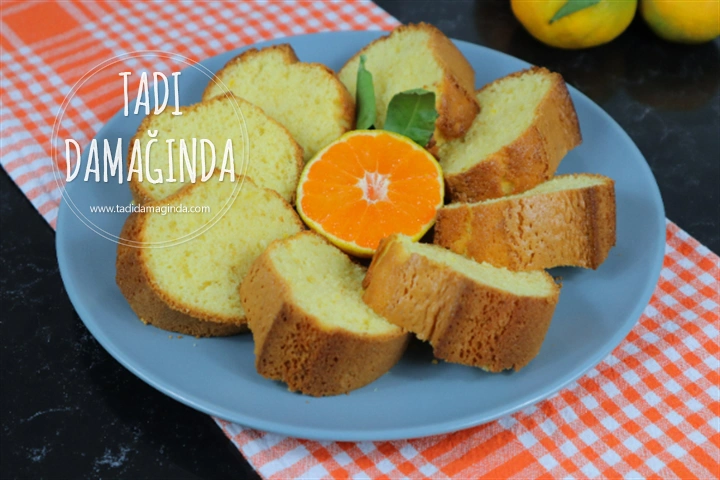 Mandalinalı Pamuk Kek