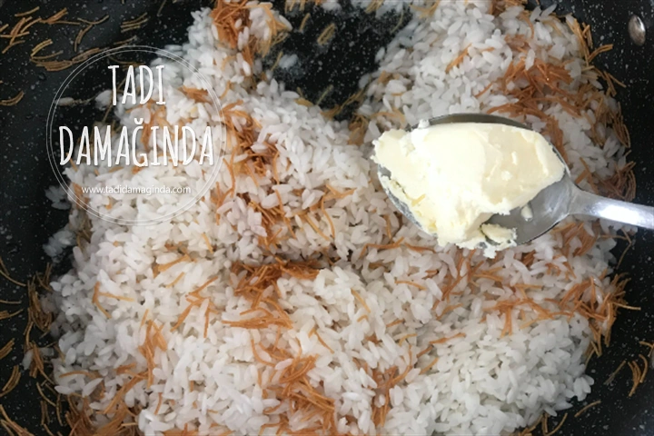 Tel Şehriyeli Pirinç Pilavı