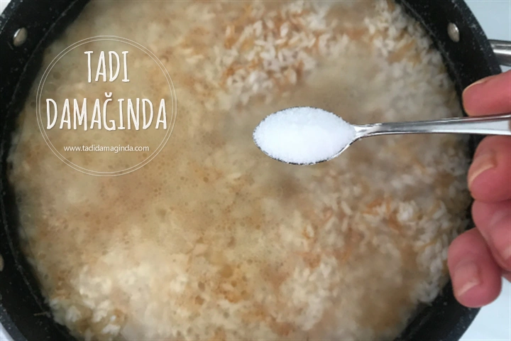 Tel Şehriyeli Pirinç Pilavı