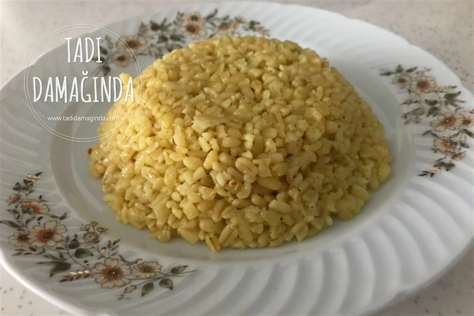 Soğanlı Bulgur Pilavı