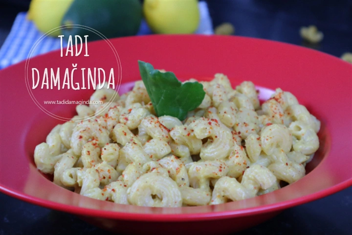 Avokado Soslu Makarna