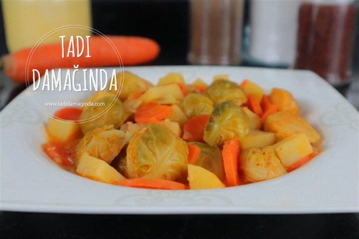 Havuçlu Patatesli Brüksel Lahanası