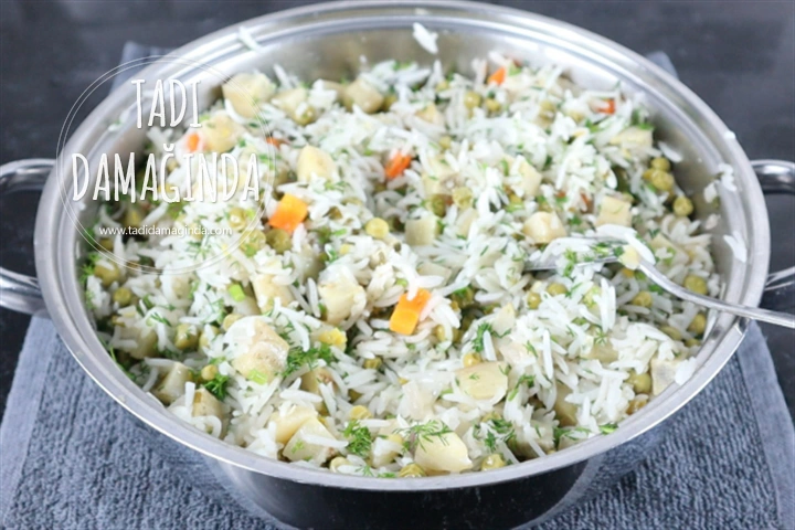 Enginarlı Bahar Pilavı