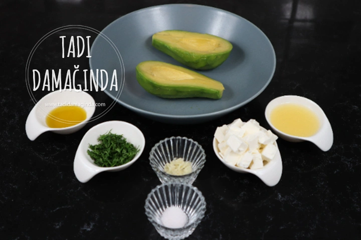 Peynirli Dereotlu Avokado