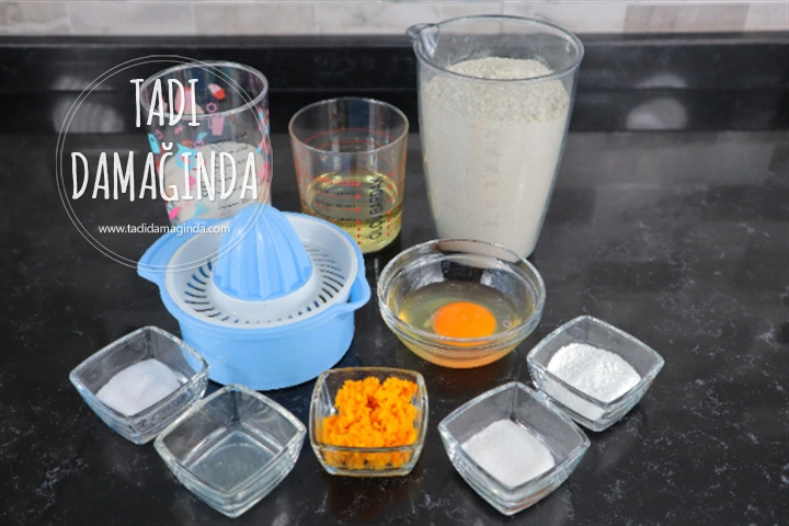 Portakallı Anne Kurabiyesi (Yoğurtsuz)