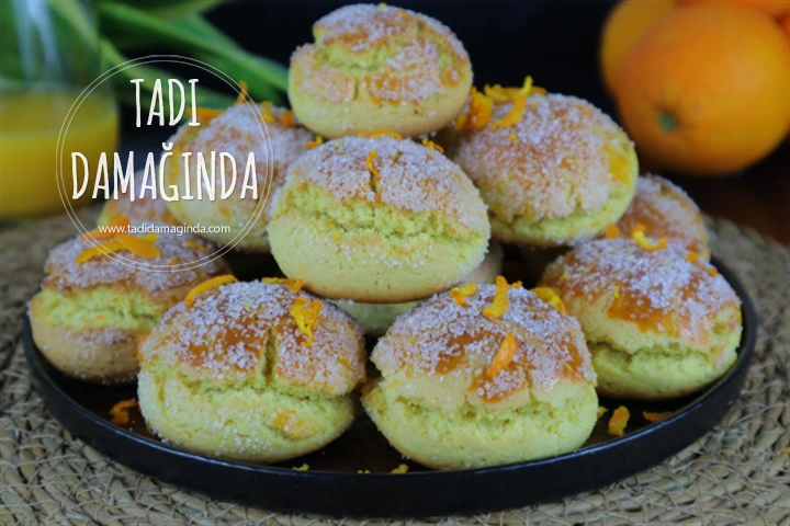 Portakallı Anne Kurabiyesi (Yoğurtsuz)