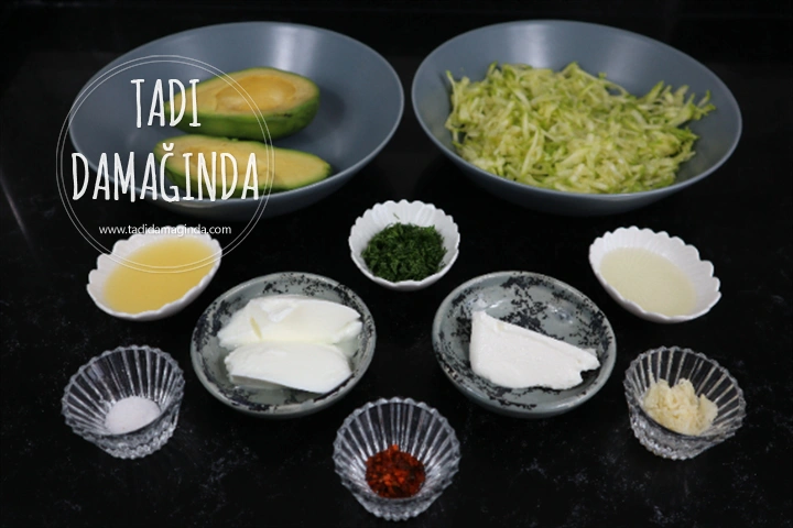 Kabaklı Yoğurtlu Avokado