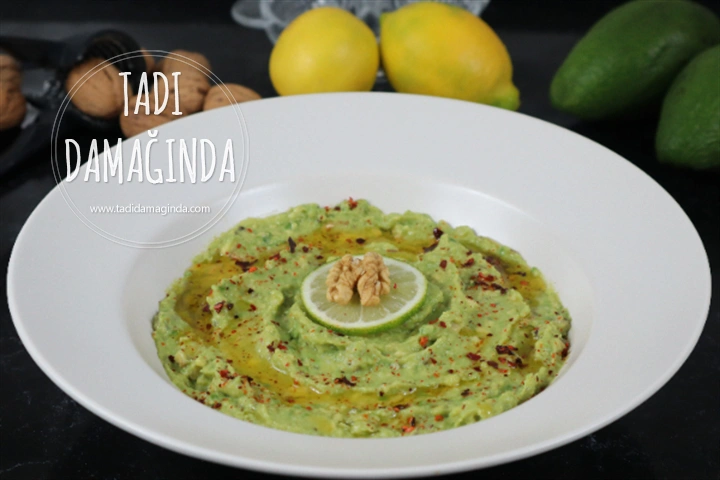Kekikli Cevizli Avokado Ezmesi