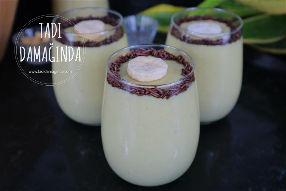 4 Malzemeli Muzlu Puding