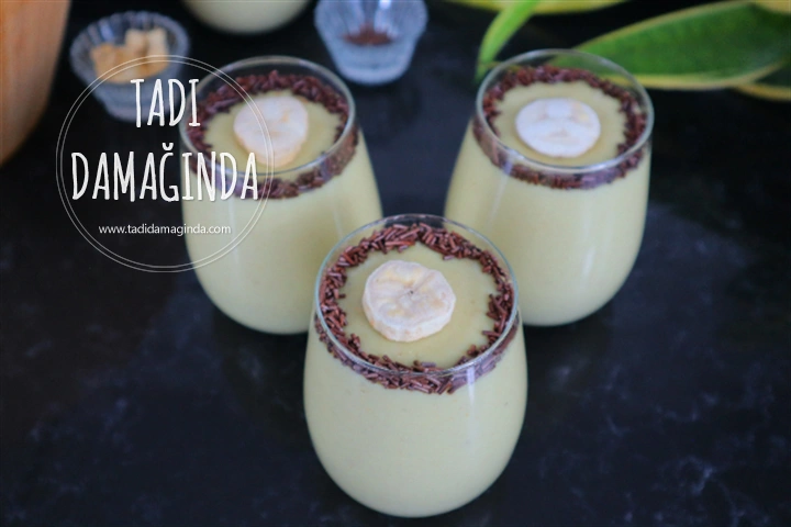 4 Malzemeli Muzlu Puding